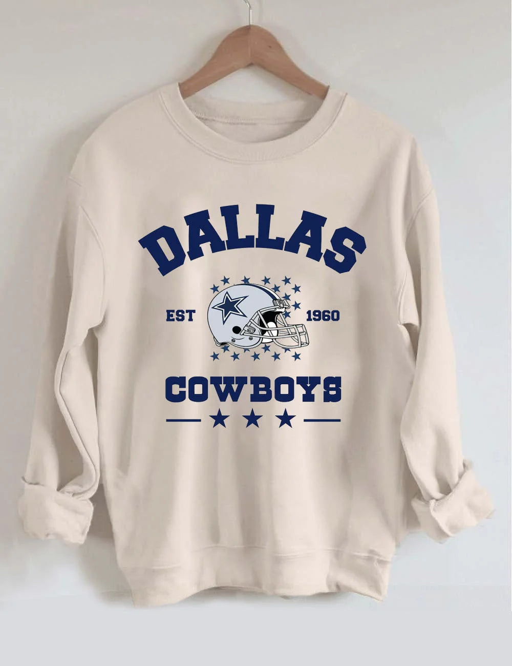 Cowboy Star Football Sweatshirt