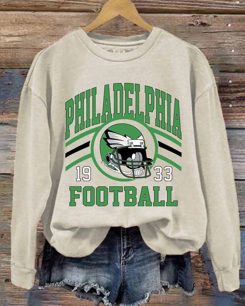 Philadelphia Eagles Football Sweatshirt