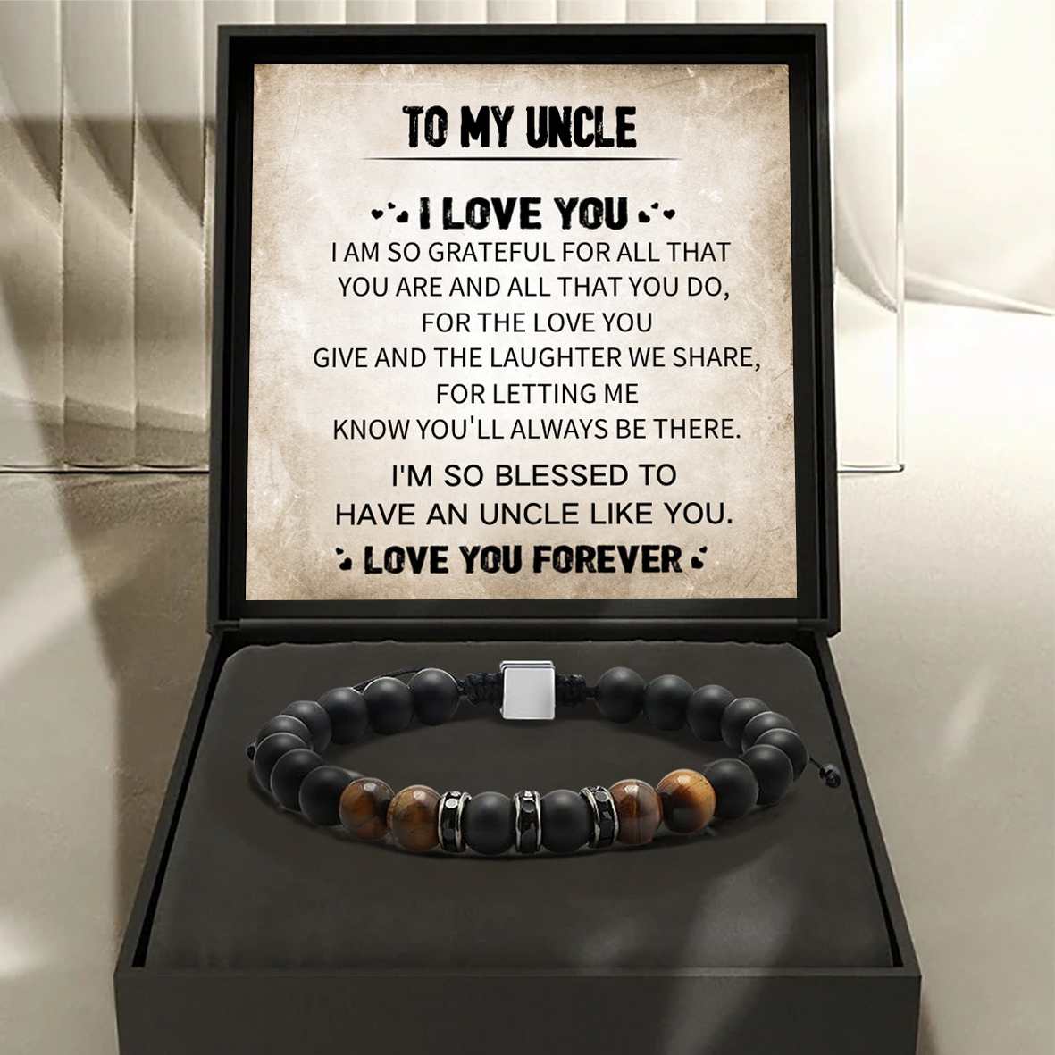 To My XX - Tiger's Eye Protection Bracele-Buy More & Save More