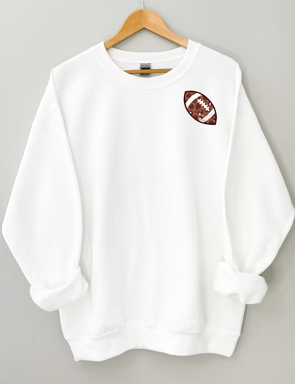 Custom Football Number Sweatshirt