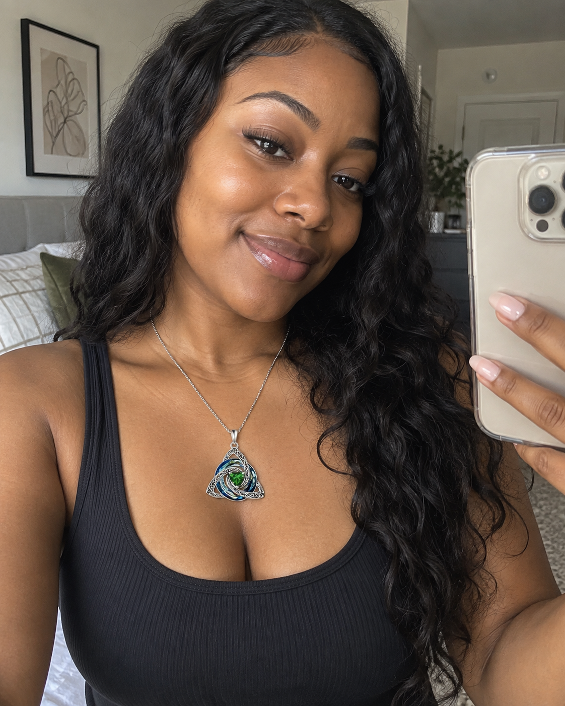 ♾️💖Birthstone Celtic Knot Necklace for Women