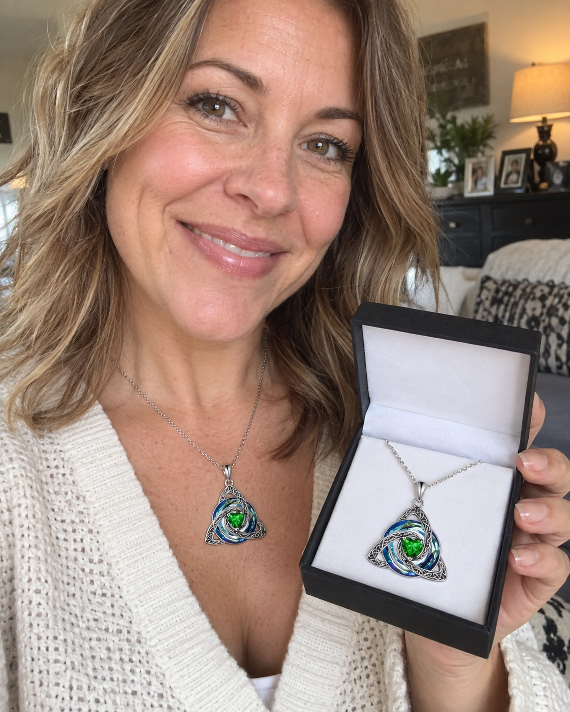 ♾️💖Birthstone Celtic Knot Necklace for Women