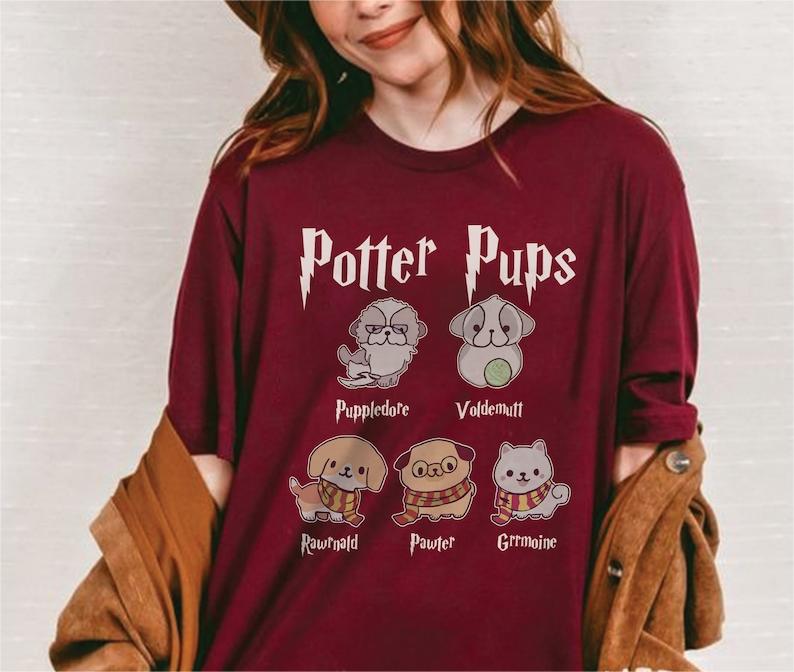 Potter Pups Cute Dog Shirt