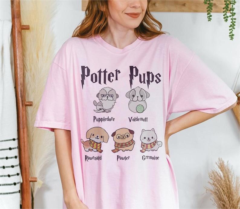 Potter Pups Cute Dog Shirt