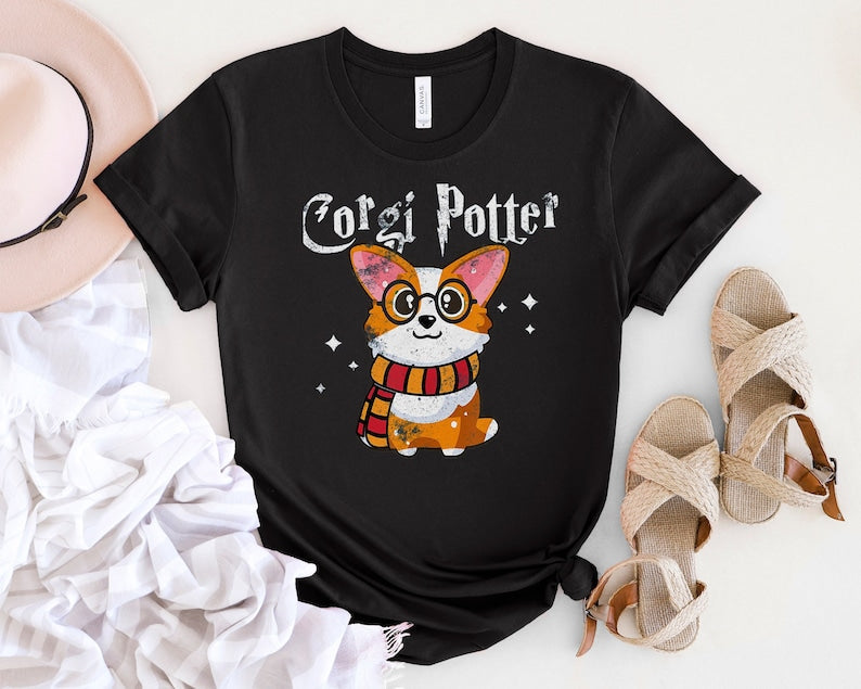 Corgi Potter Funny Swearshirt