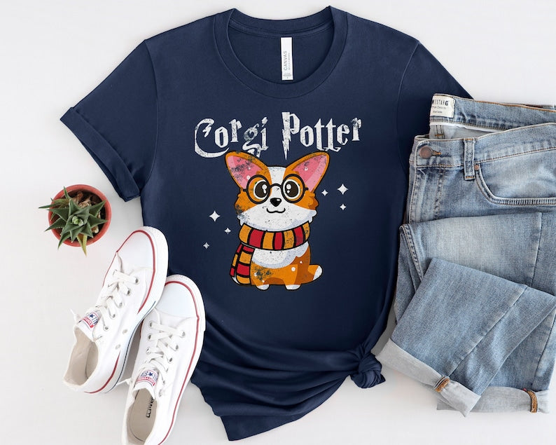 Corgi Potter Funny Swearshirt