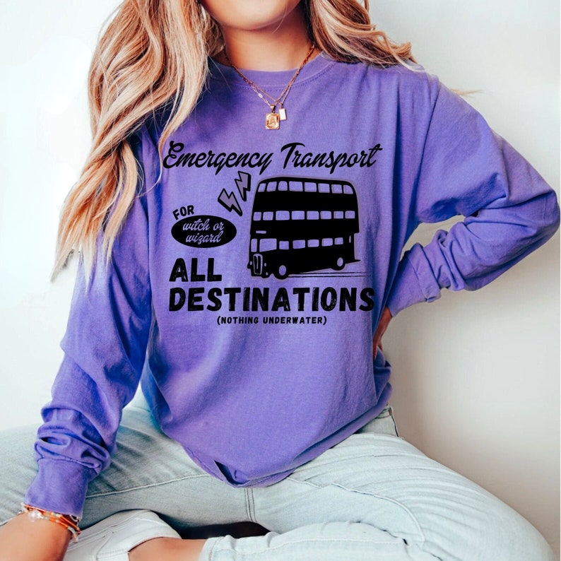 Wizard Bus Longsleeve Shirt