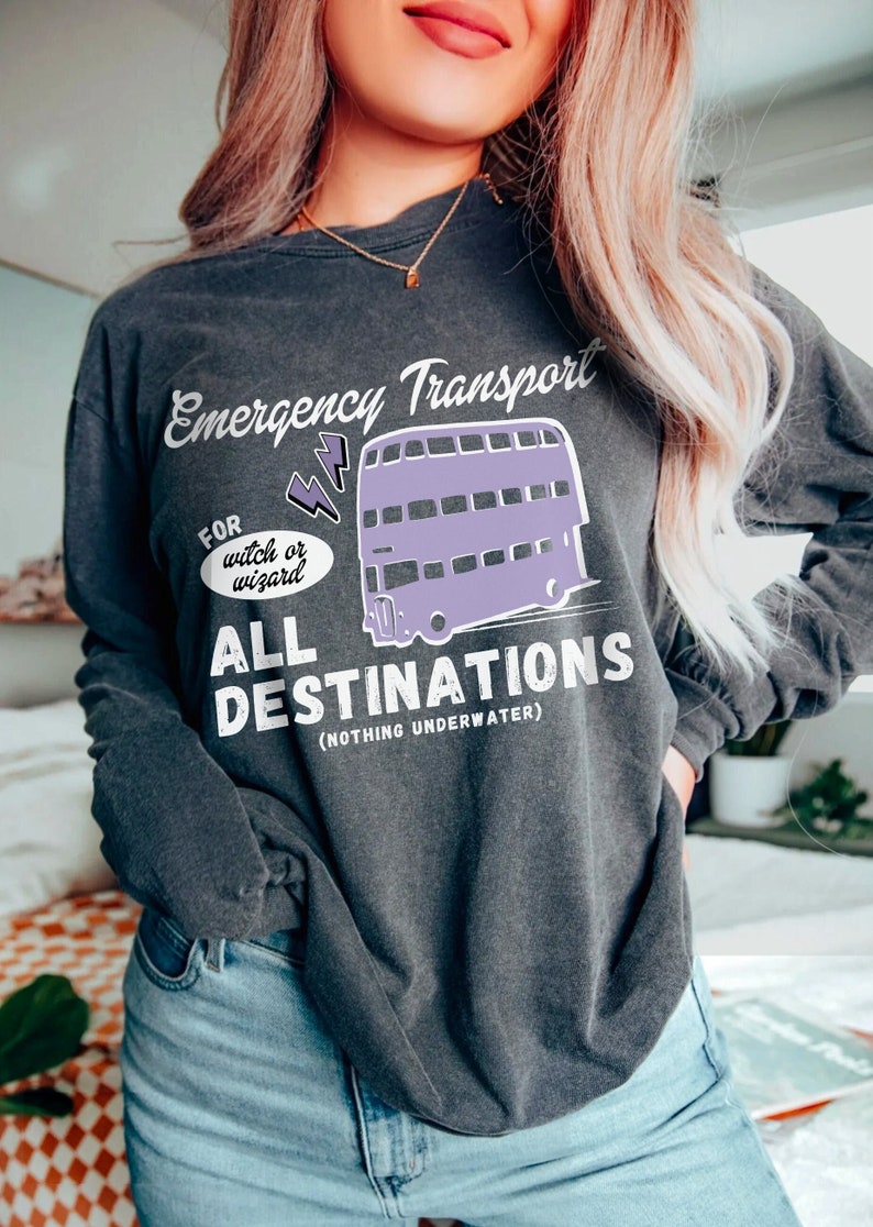 Wizard Bus Longsleeve Shirt