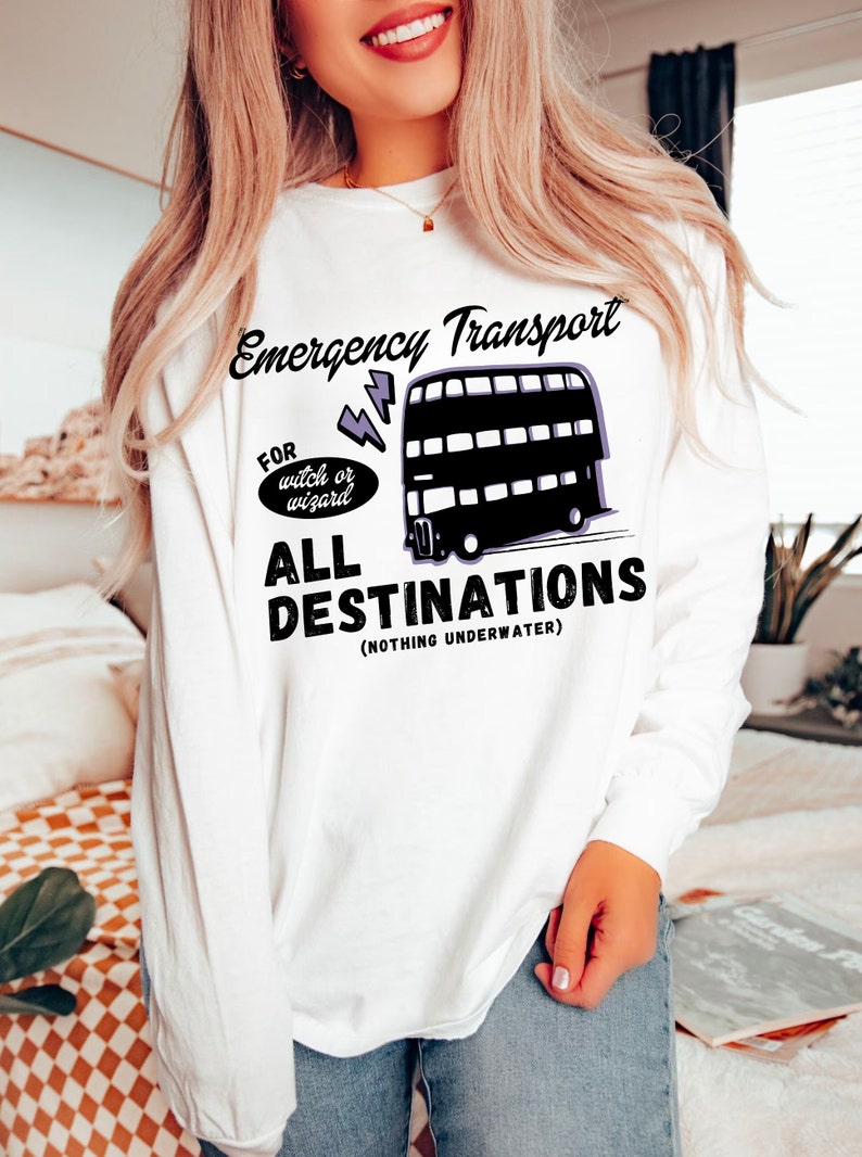 Wizard Bus Longsleeve Shirt