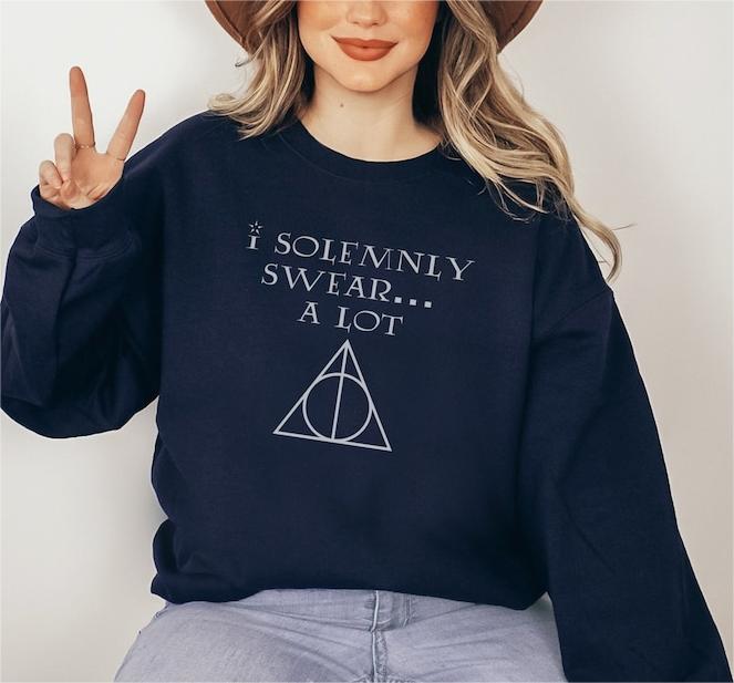 I Solemnly Swear A Lot HP Sweatshirt