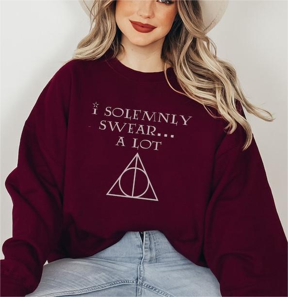 I Solemnly Swear A Lot HP Sweatshirt