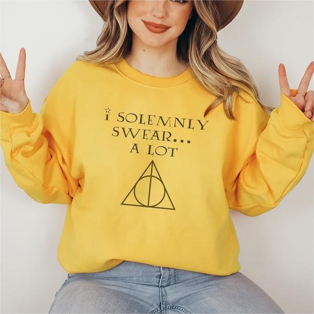 I Solemnly Swear A Lot HP Sweatshirt