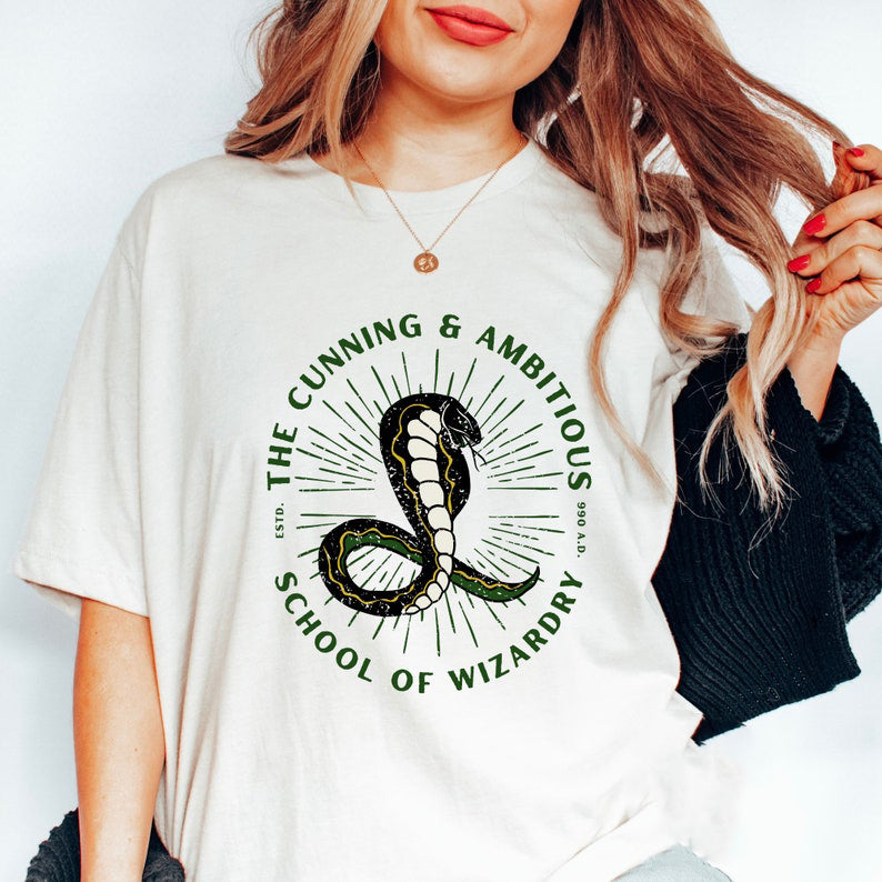 Vintage Style Snake Adult Shirt