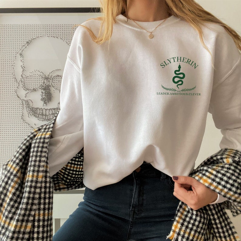 Hogwarts House Slytherine Sweatshirt