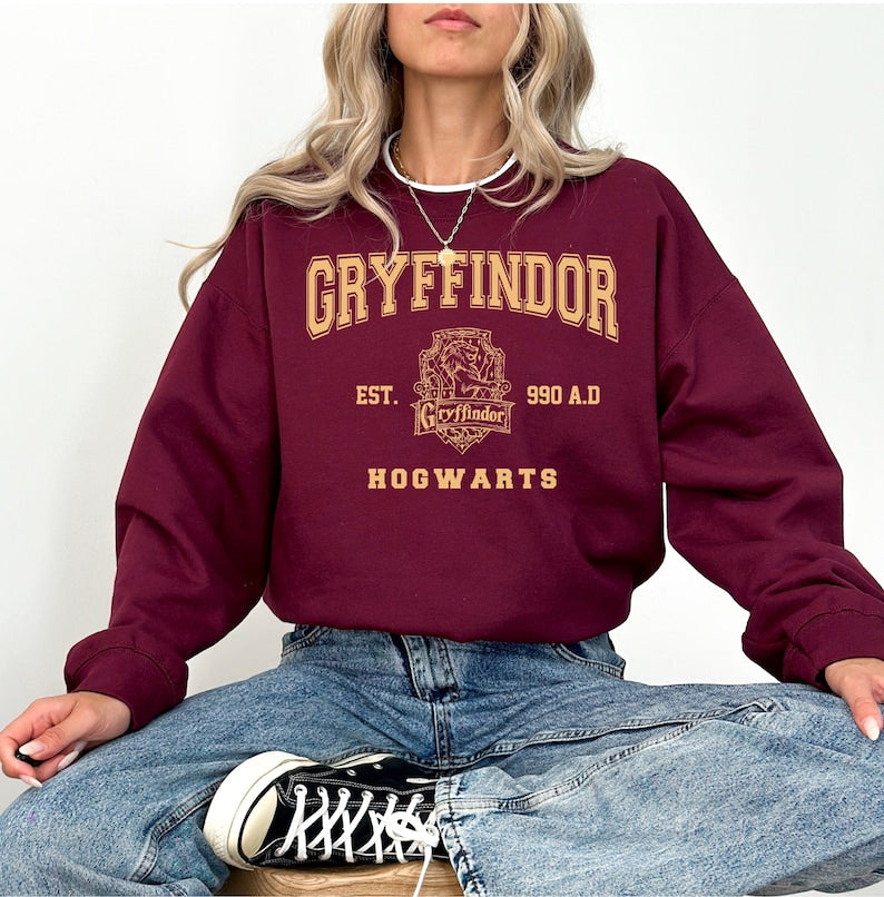Wizardy House Gryffindor Sweater