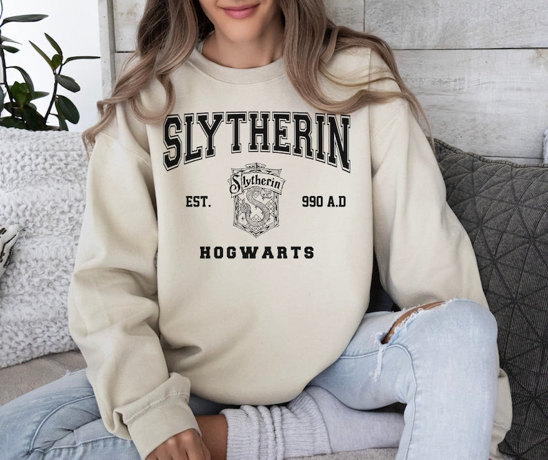 Wizardy House Slytherin Sweater