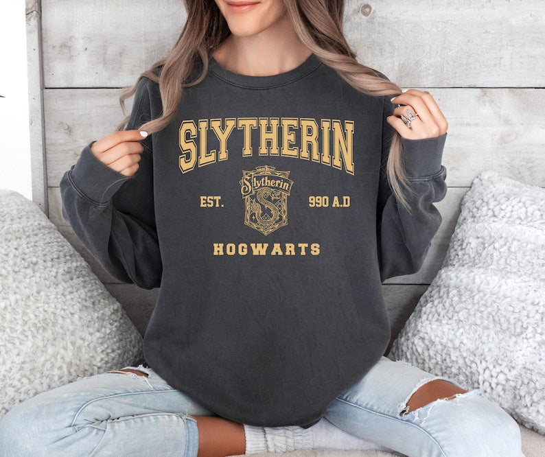 Wizardy House Slytherin Sweater