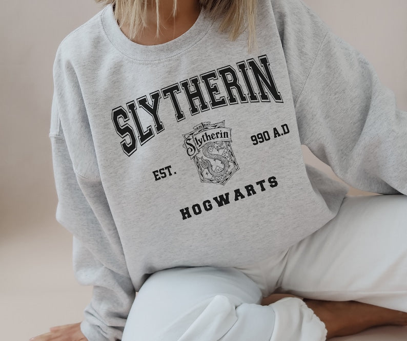 Wizardy House Slytherin Sweater