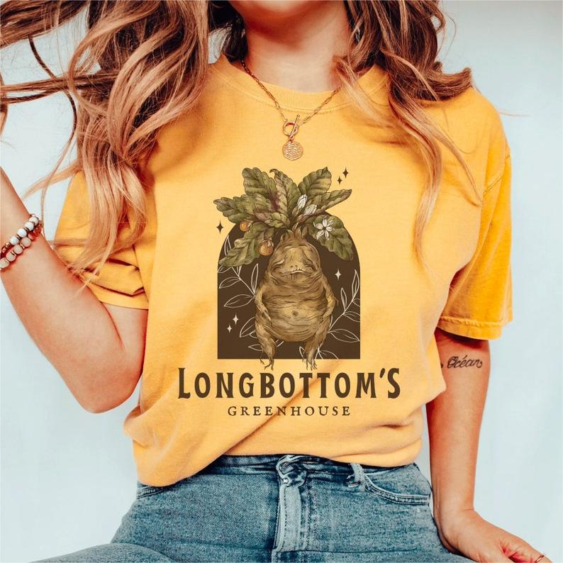 Longbottom's Greenhouse Mandrake Shirt
