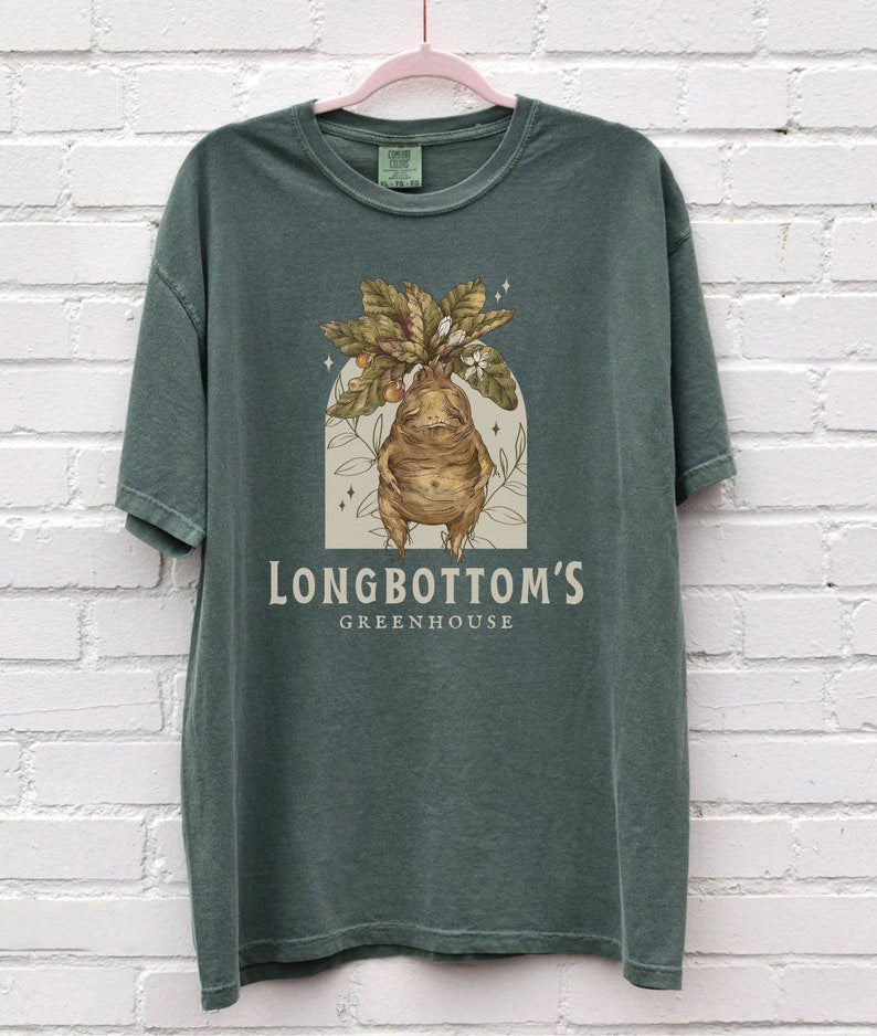 Longbottom's Greenhouse Mandrake Shirt