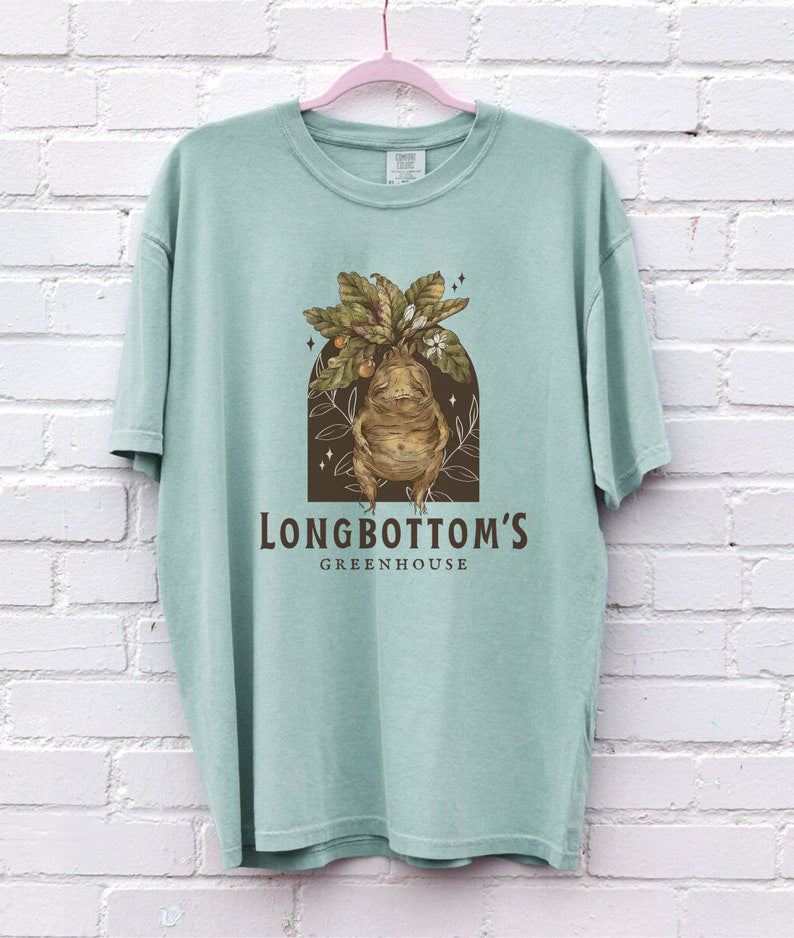 Longbottom's Greenhouse Mandrake Shirt