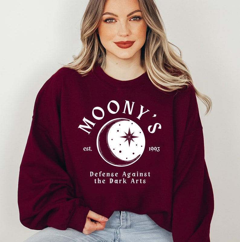 Moony's Defense Against the Dark Arts  Crewneck Sweatshirt