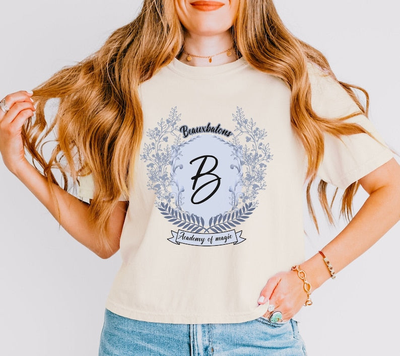 Beauxbatons Academy Boxy Shirt