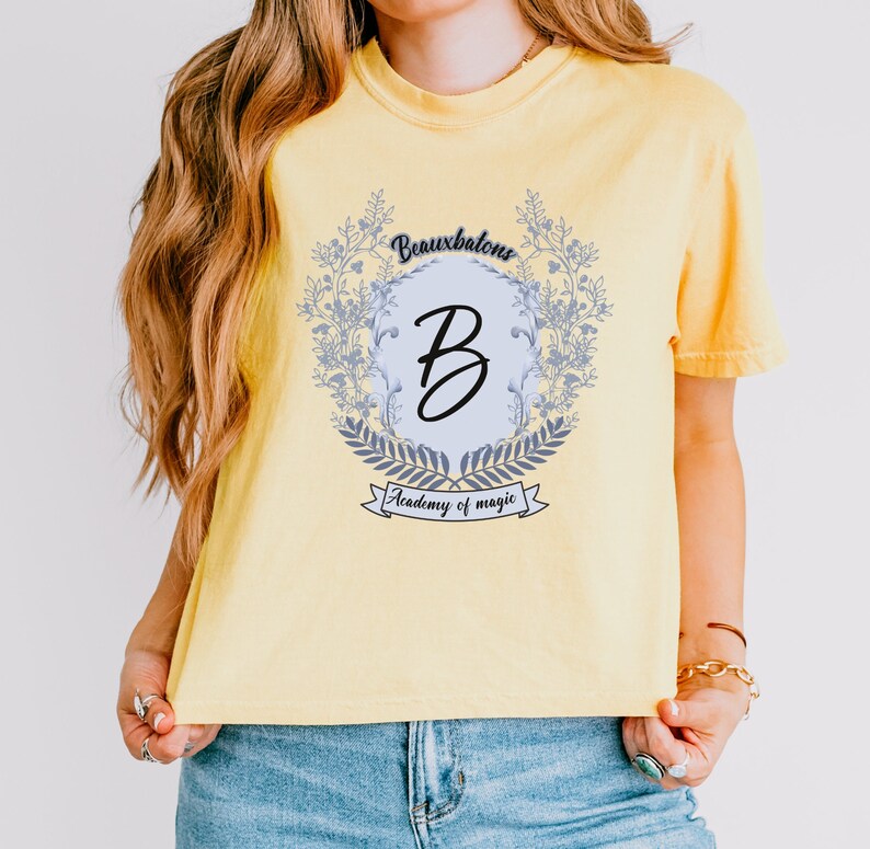 Beauxbatons Academy Boxy Shirt