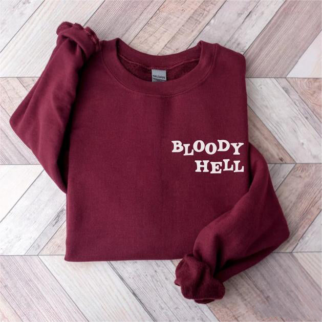 Bloody Hell Jumper Weasley Sweatshirt