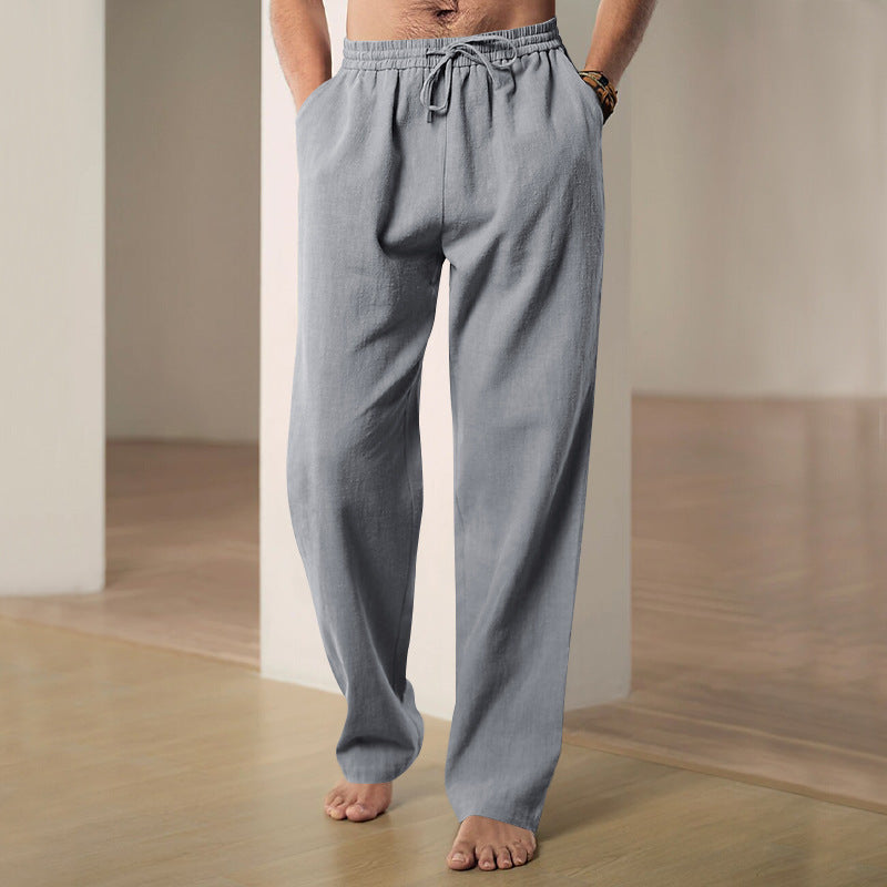 Men's Breathable Linen Loose Casual Pants