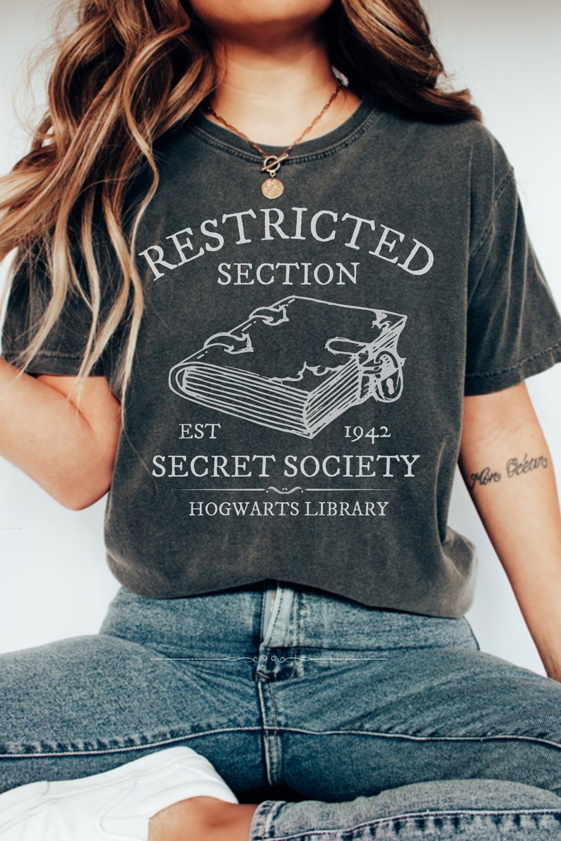 Restricted section secret society shirt