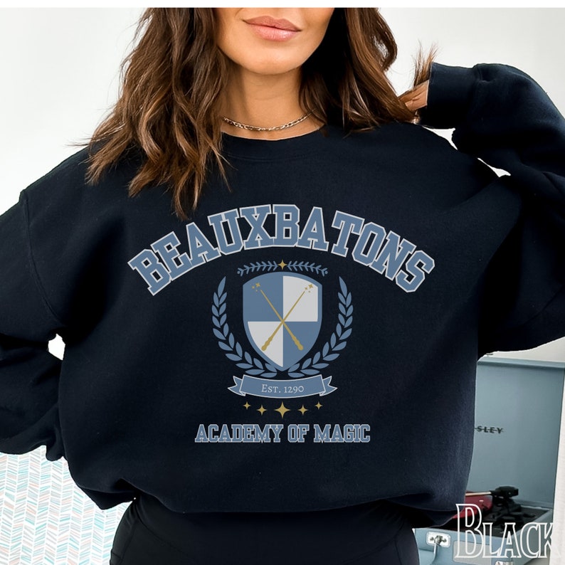 Beaubaxtons Varsity letter sweatshirt
