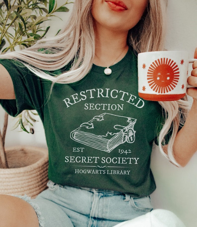 Restricted section secret society shirt
