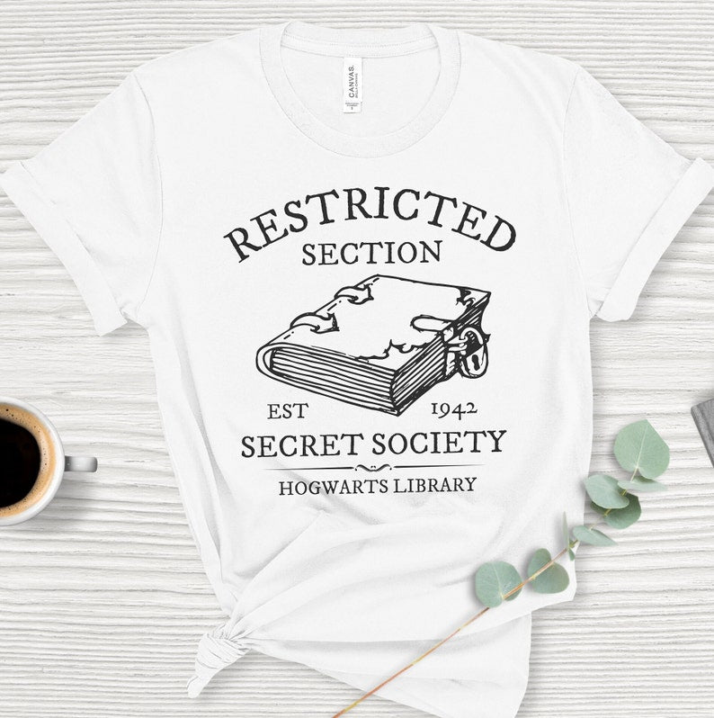 Restricted section secret society shirt