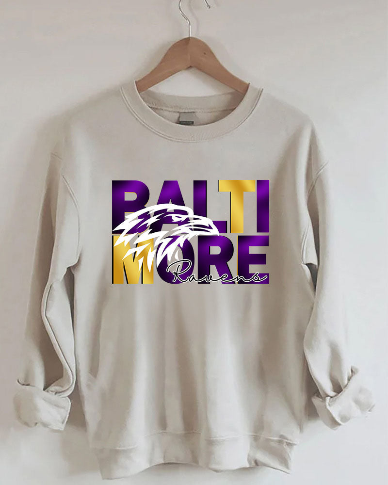 Baltimore Ravens Football Sweatshirt