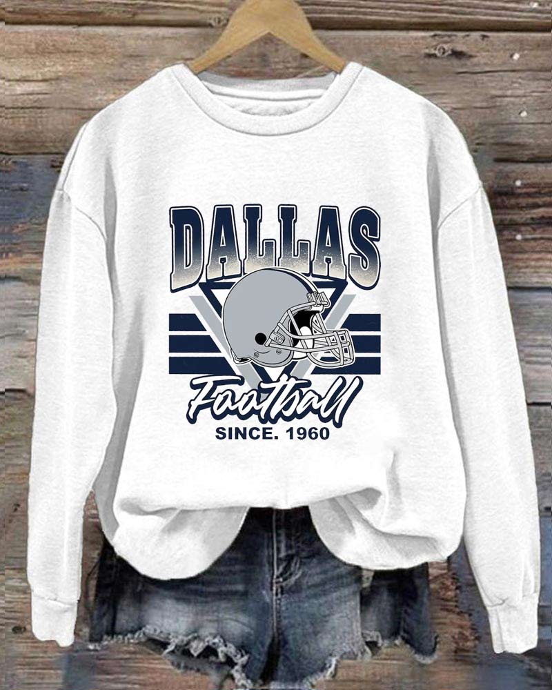 Dallas Football Since 1960 Crewneck Sweatshirt