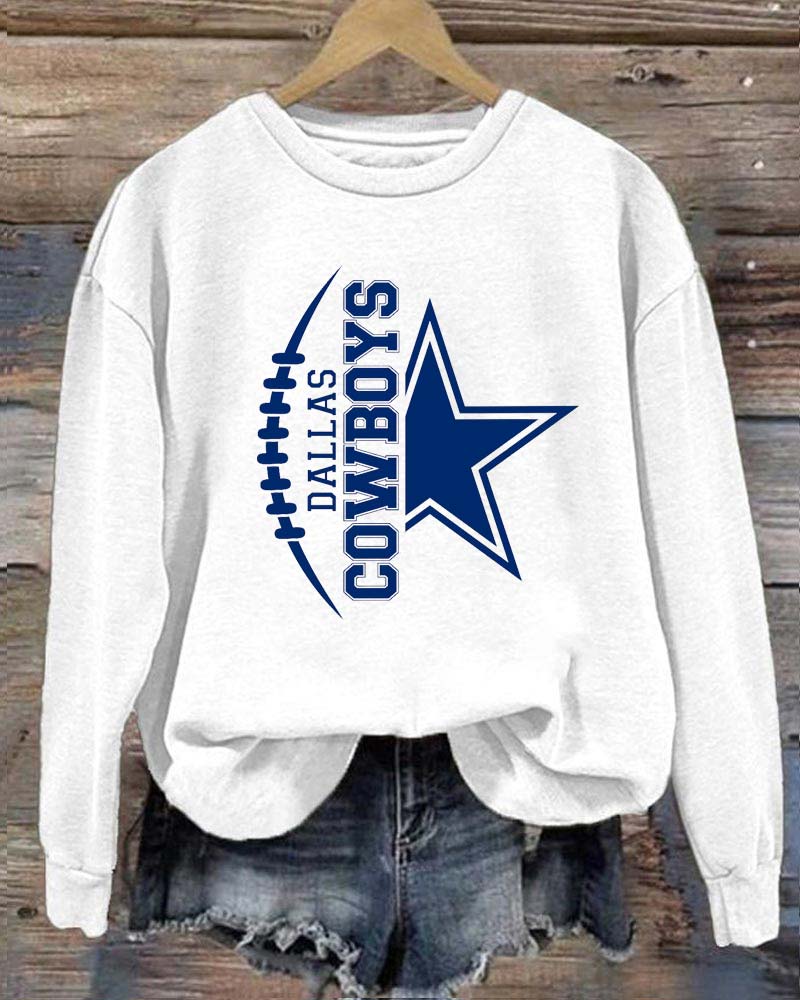 Dallas Cowboys Star Crewneck Sweatshirt