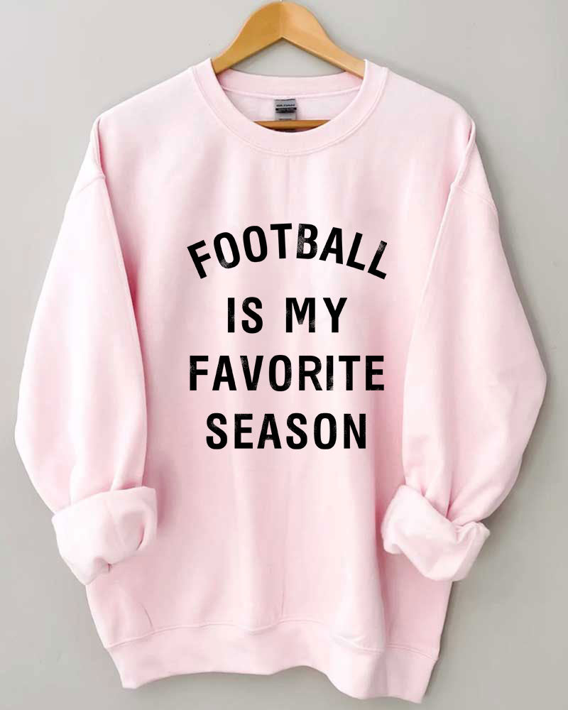 Football is My Favorite Season Crewneck Sweatshirt