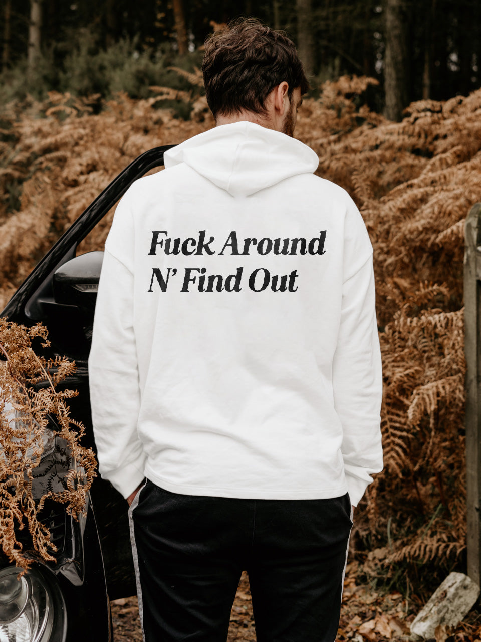 Fuck Around N' Find Out Printed Men's Hoodie