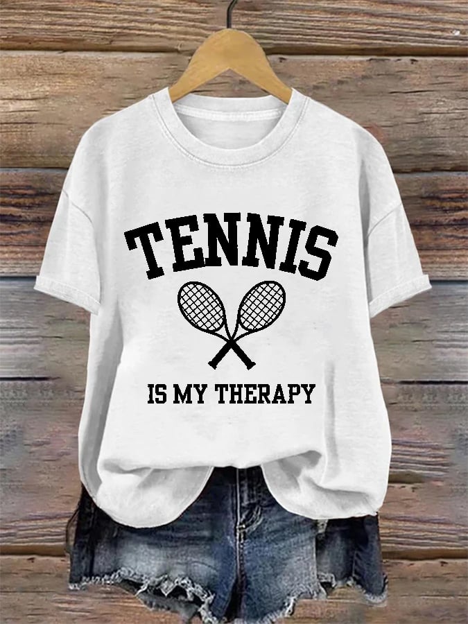 Women's Apres Tennis Print T-shirt