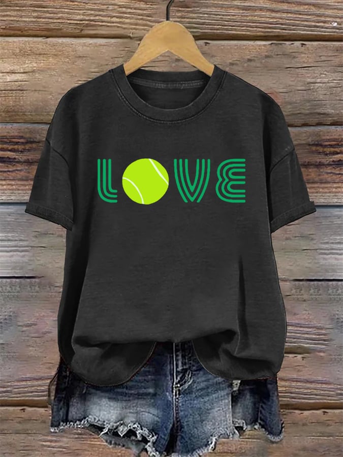 Women's tennis Printed T-Shirt