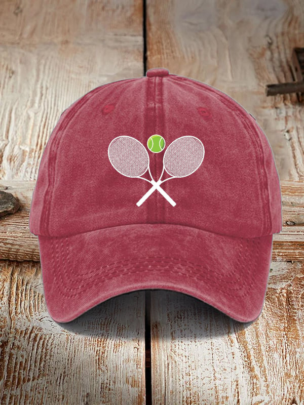 Women's Tennis Lover Printed Unisex Hat