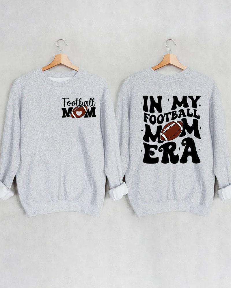 In My Football Mom Era Graphic Crewneck Sweatshirt