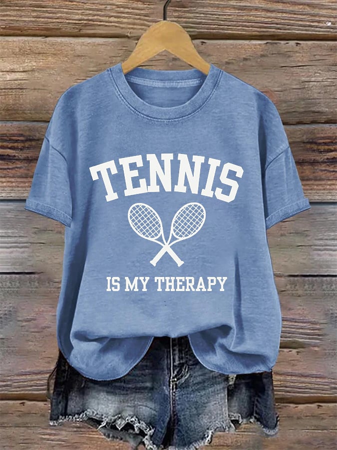 Women's Apres Tennis Print T-shirt