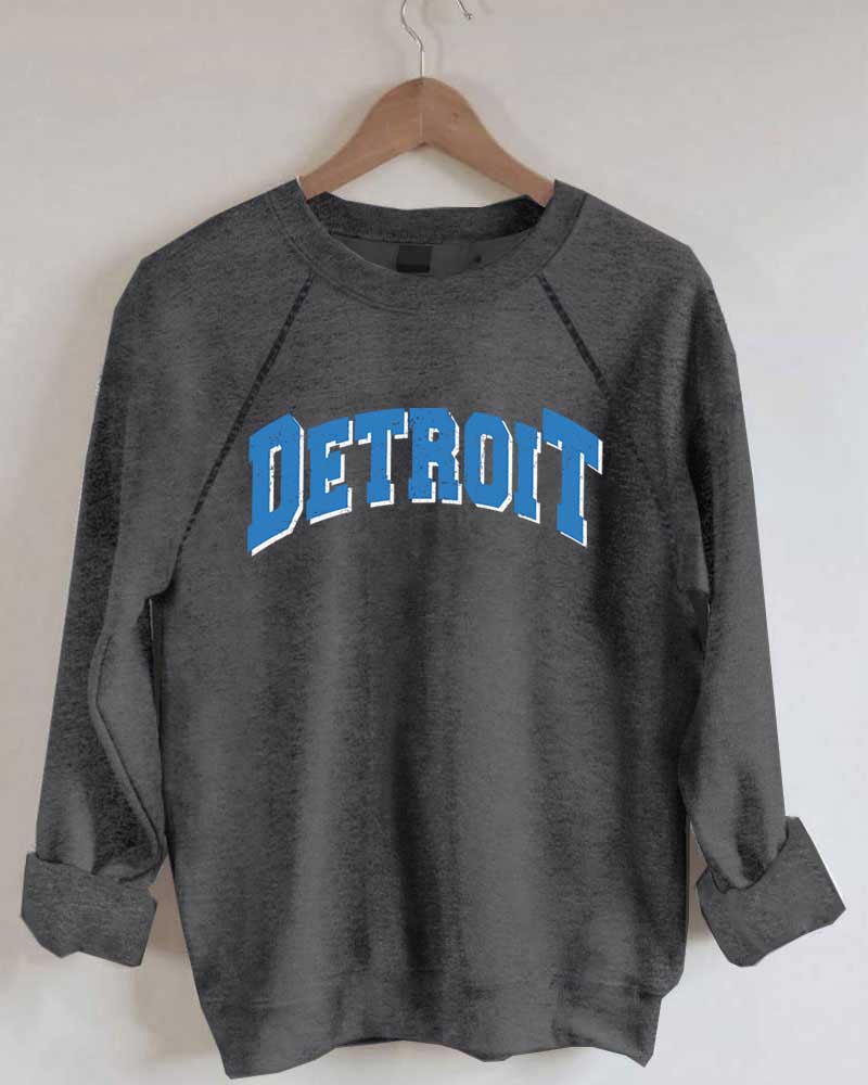 Vintage Detroit Football Sweatshirt