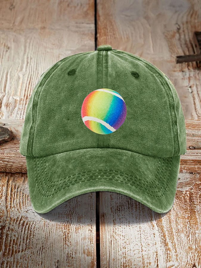 Women's Colorful Tennis Unisex Hat