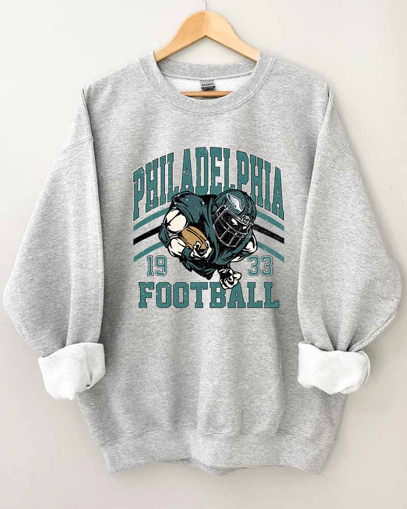 Philadelphia Eagles Football 1933 Crewneck Sweatshirt