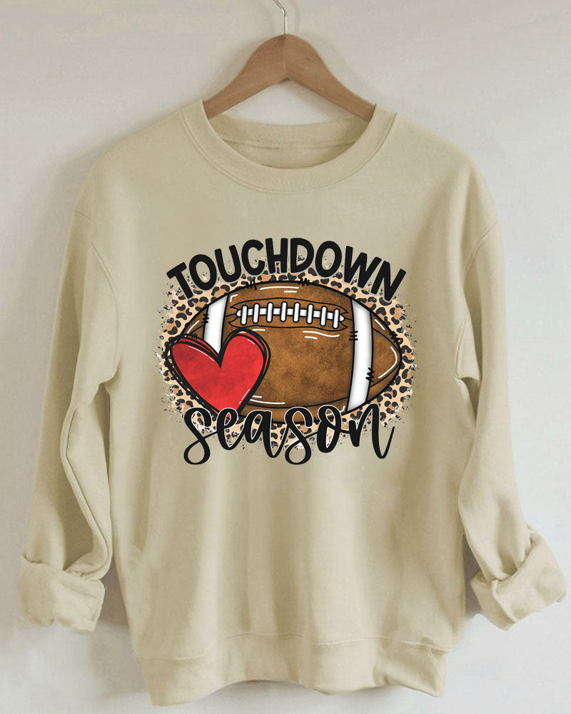 Touchdown Season Football Season Sweatshirt