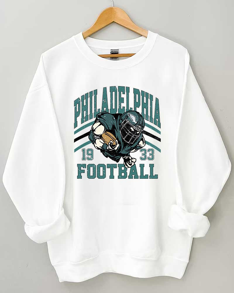 Philadelphia Eagles Football 1933 Crewneck Sweatshirt