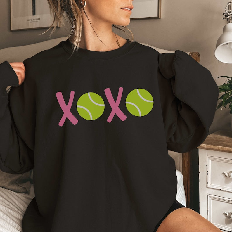 XOXO Tennis  Sweatshirt